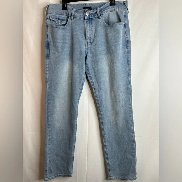 True Religion Light Wash Geno Relaxed Slim Blue Jeans Size 36 - Picture 3 of 7
